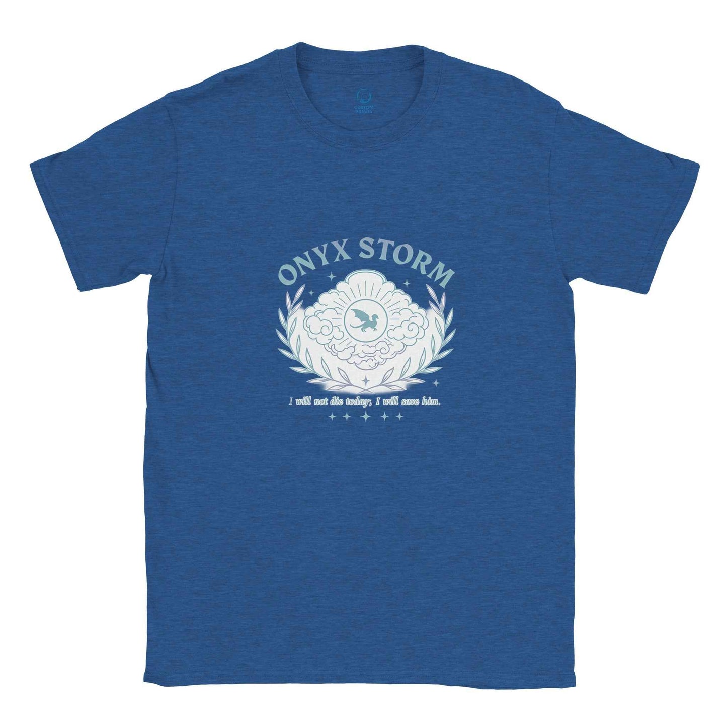 "Onyx Storm" Bookish T-Shirt – Mythical Dragon Reader Design