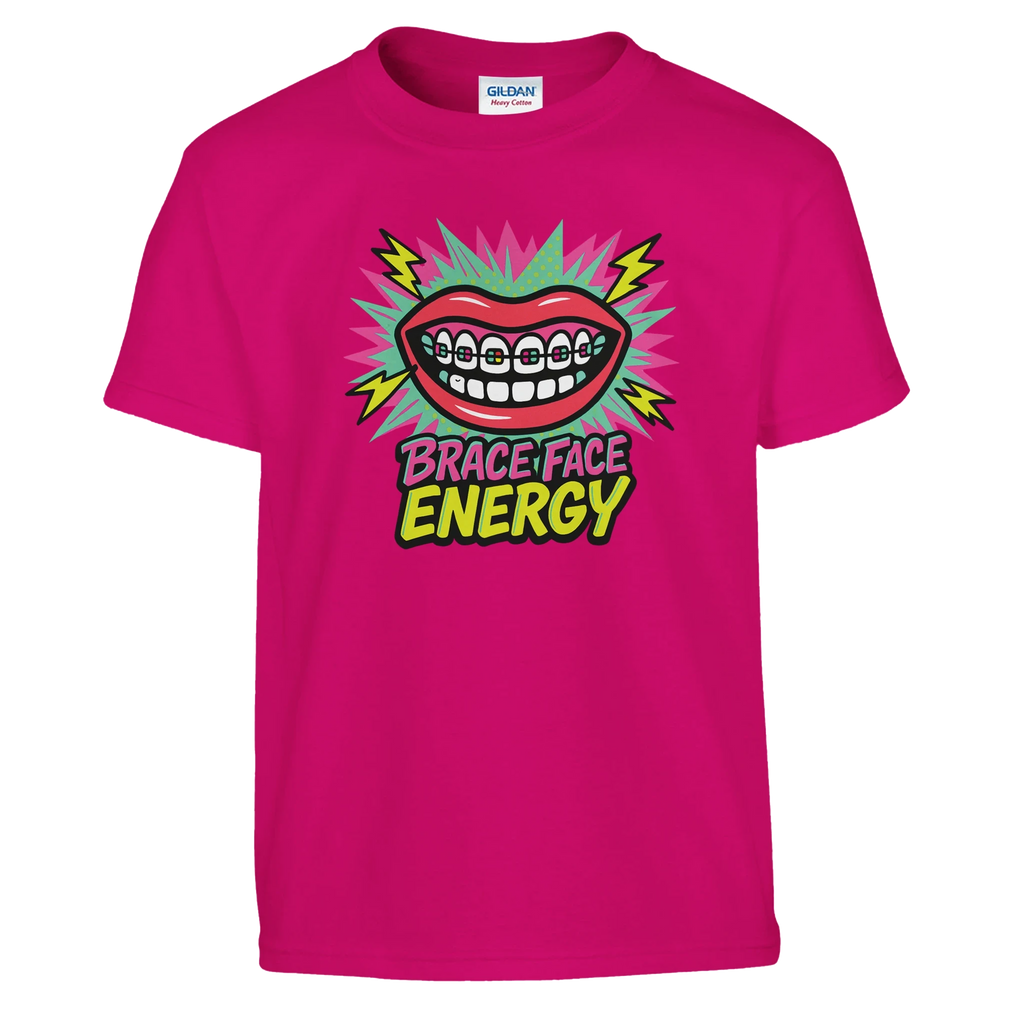Kids Brace Face Energy T-Shirt