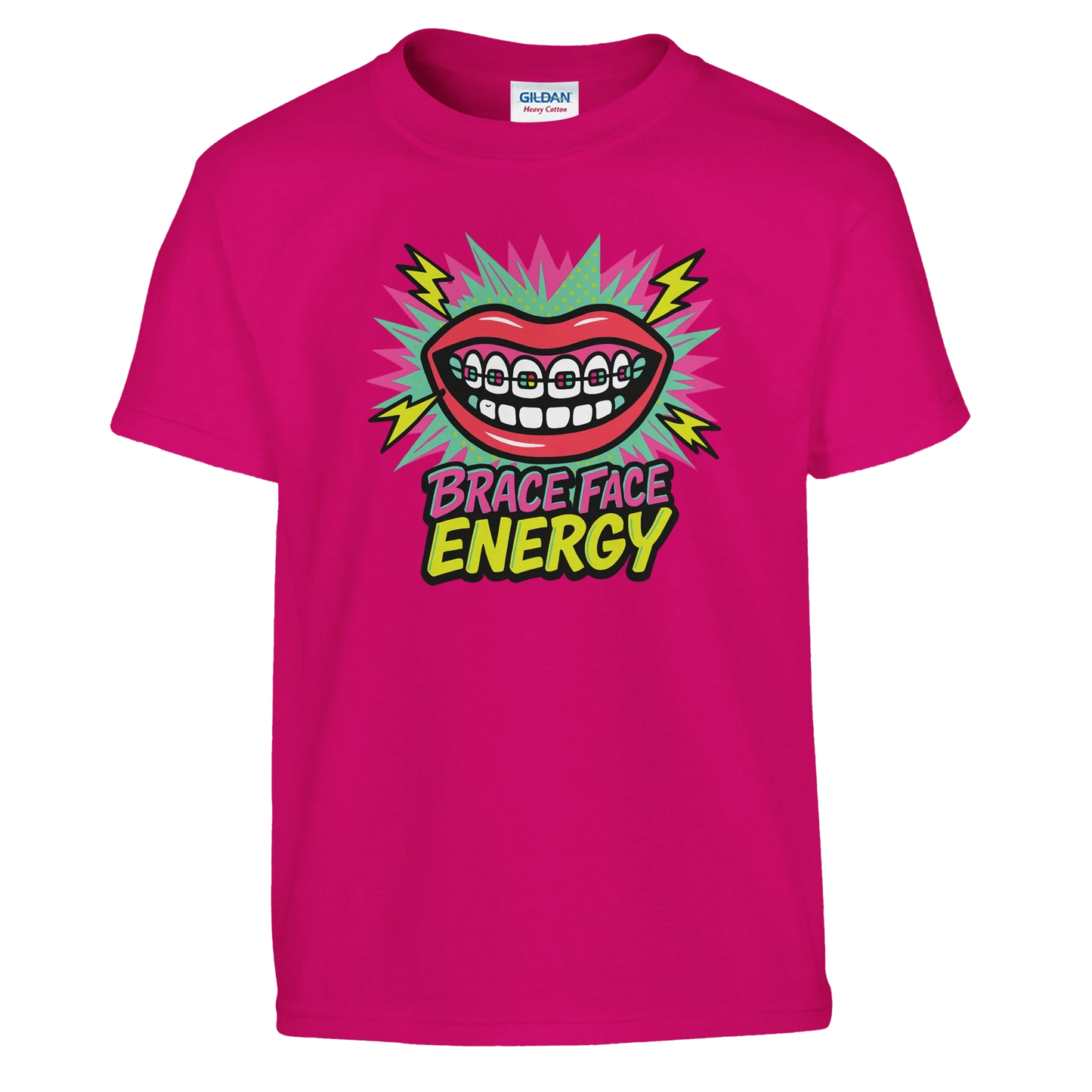 Kids Brace Face Energy T-Shirt