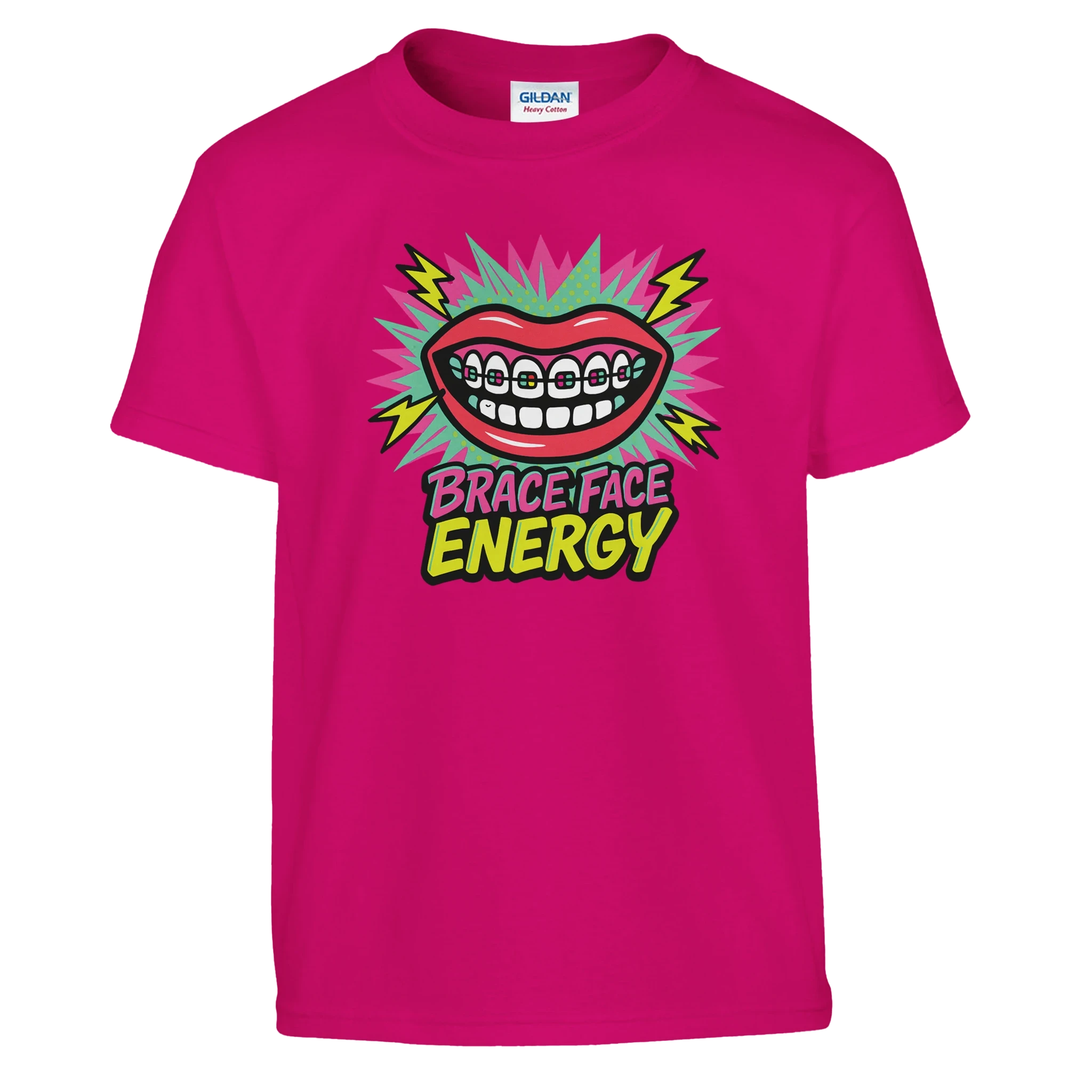 Kids Brace Face Energy T-Shirt