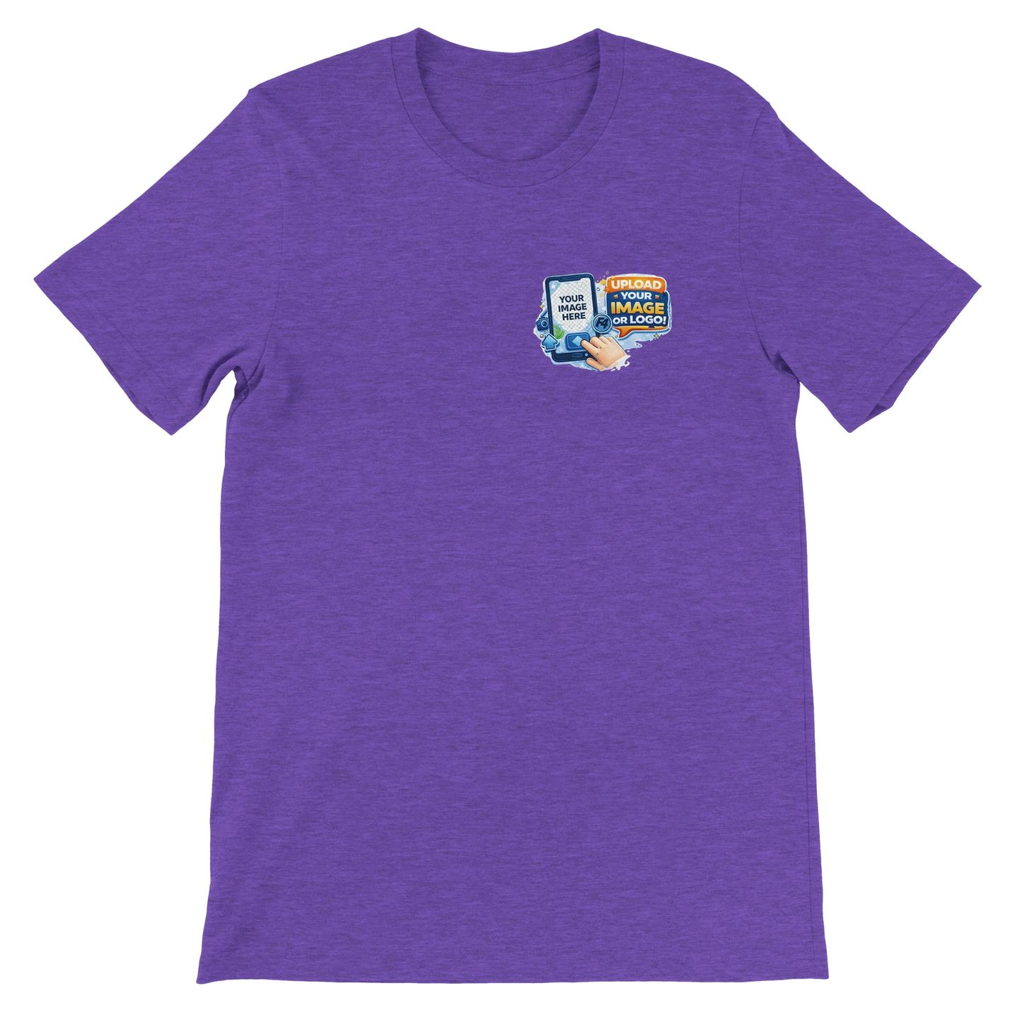 Custom Logo T-Shirt – Front & Back Print