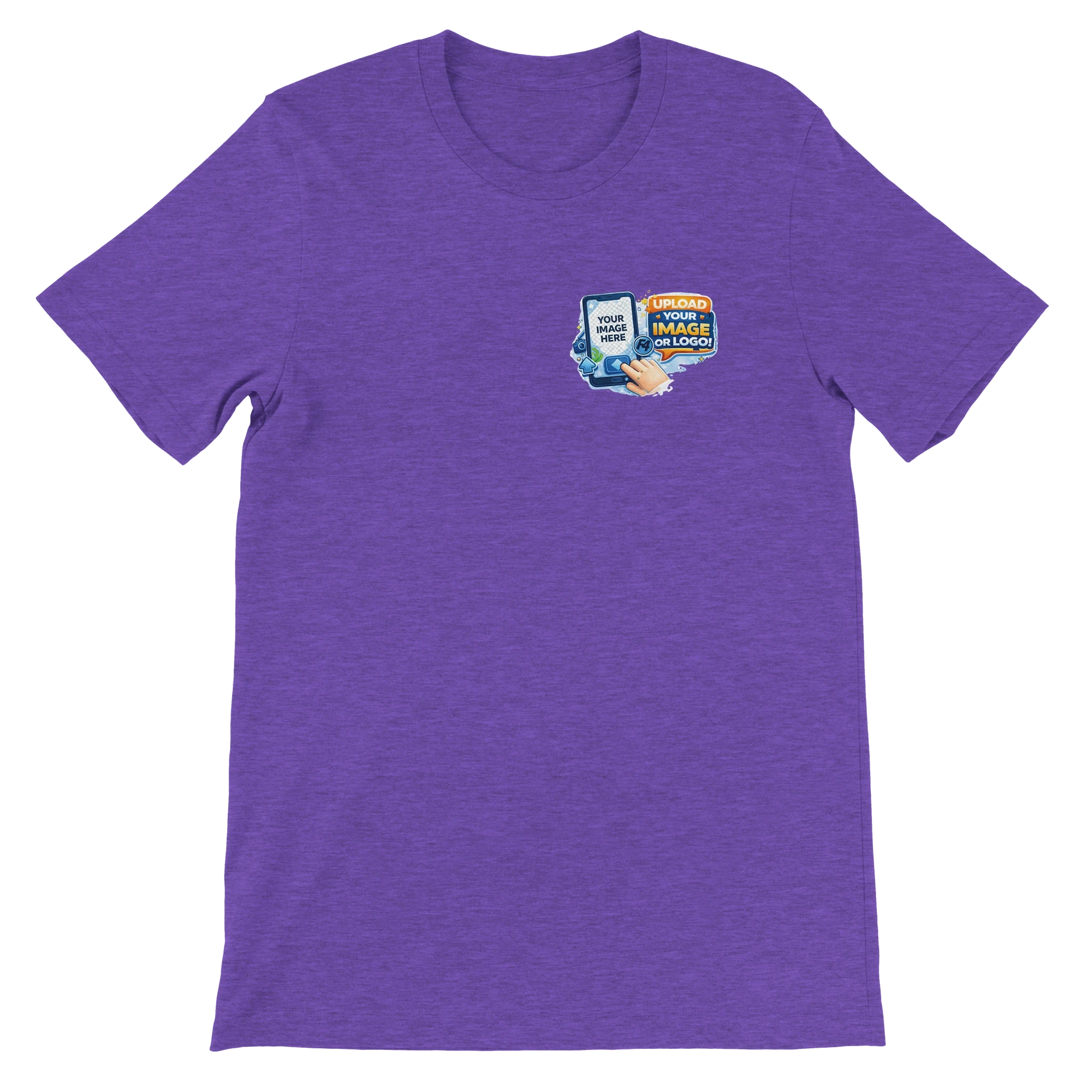 Custom Logo T-Shirt – Front & Back Print