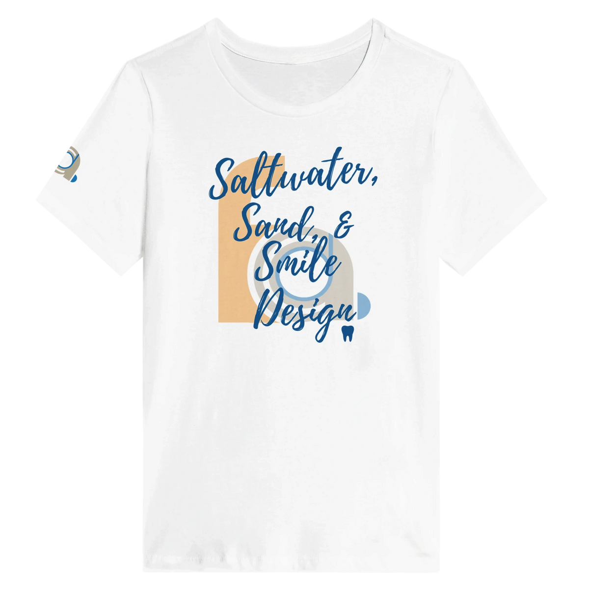 FACD Saltwater Sand Smile Design Women’s Shirt