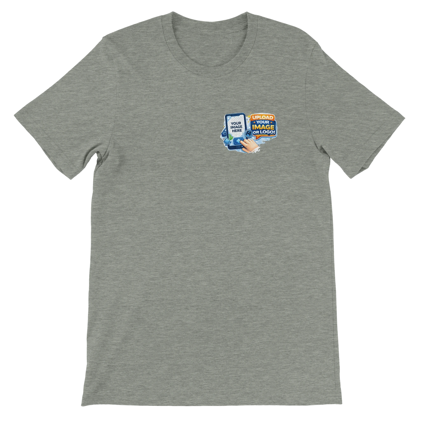 Custom Logo T-Shirt – Front & Back Print