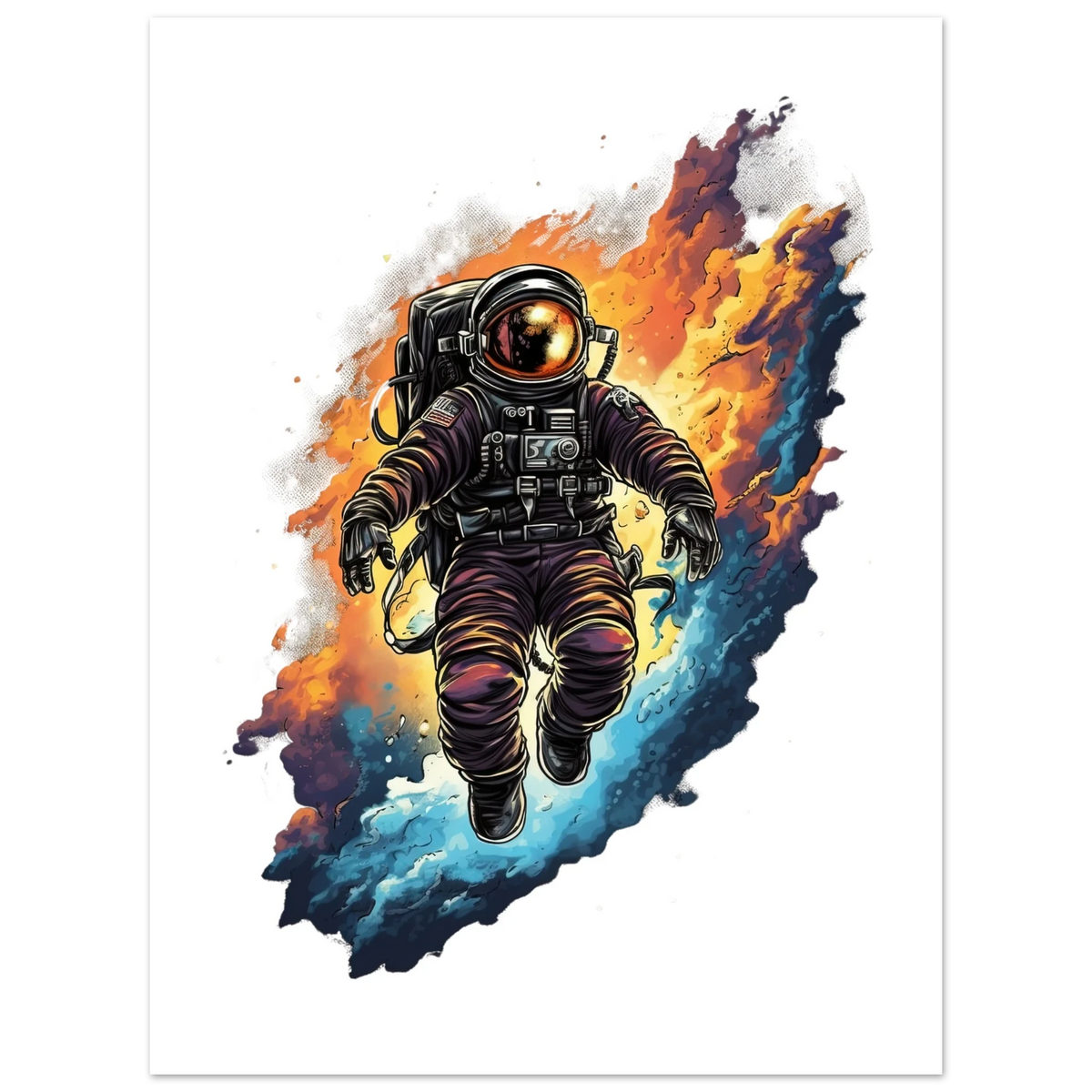 Cosmic Explorer Fine Art Poster