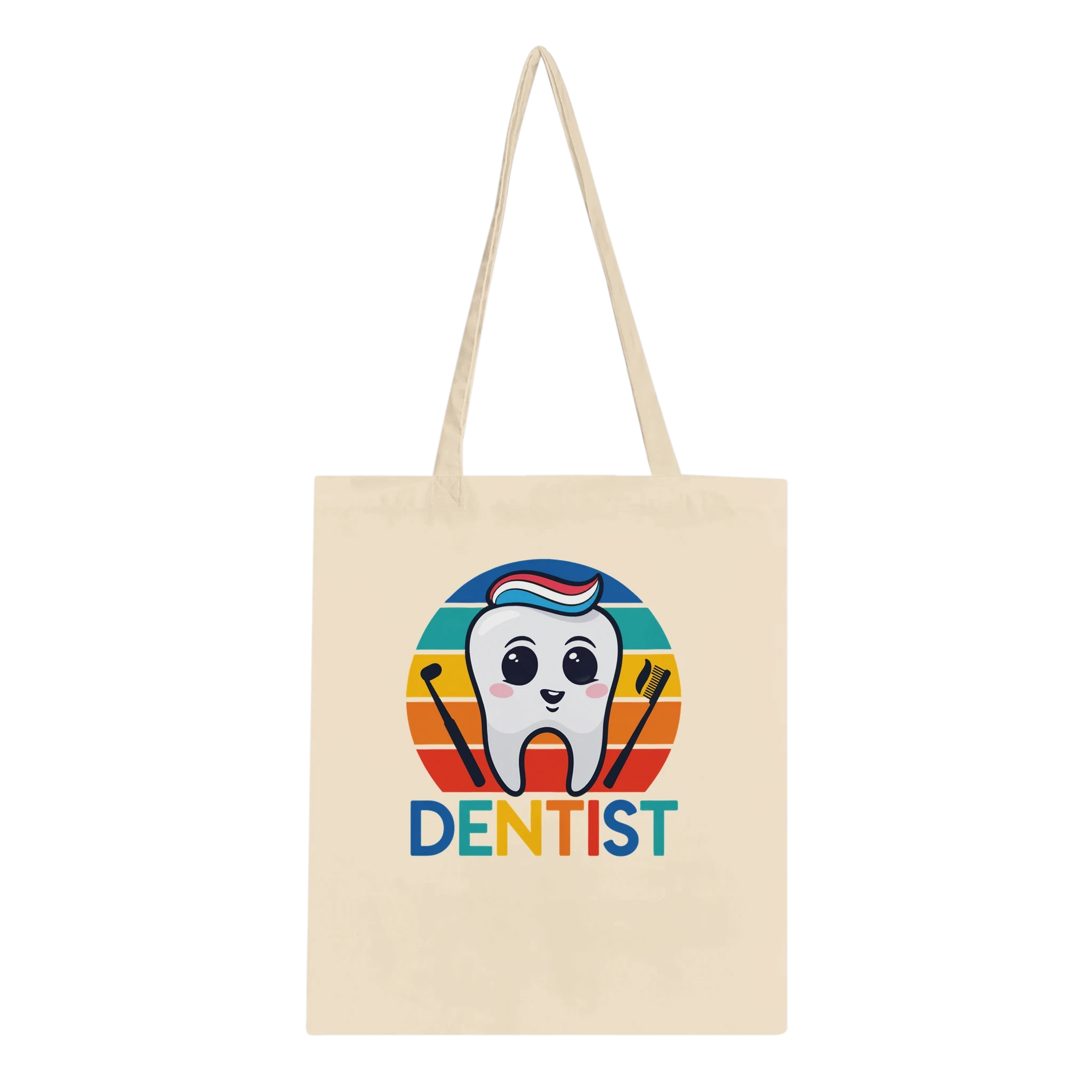 Retro Dentist Tote Bag
