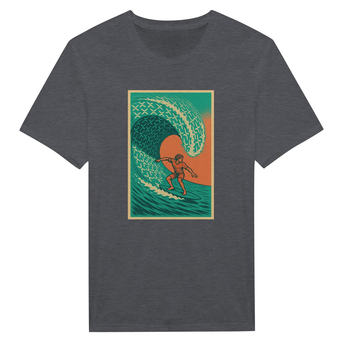 XRP Wave Shirt – Retro Surf Crypto Beach Tee - F4 Custom Prints