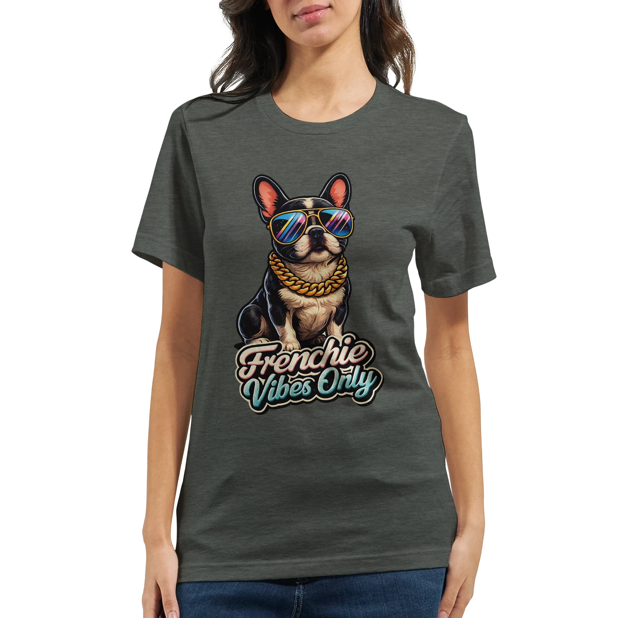 Frenchie Vibes Only T-Shirt