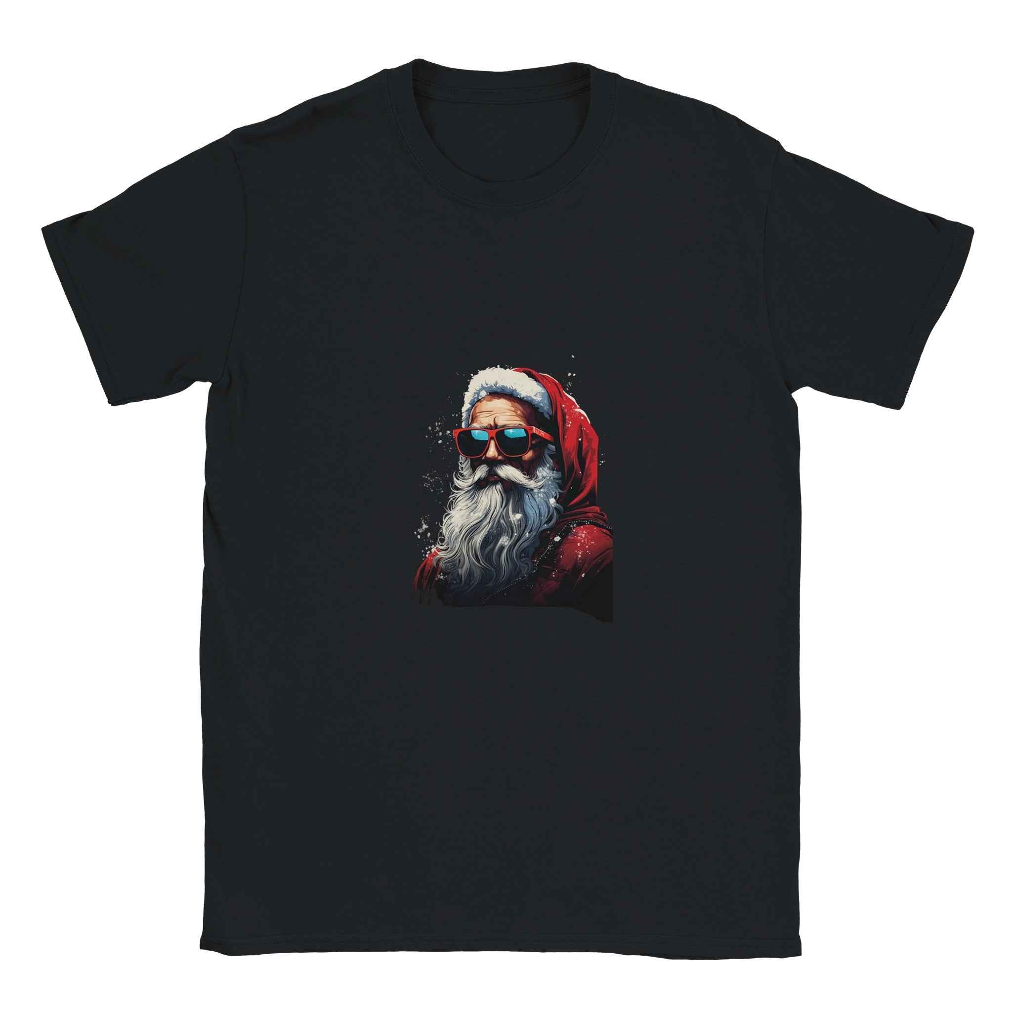Cool Santa Shades Christmas Tee – Festive Holiday Graphic Tee for Men & Women