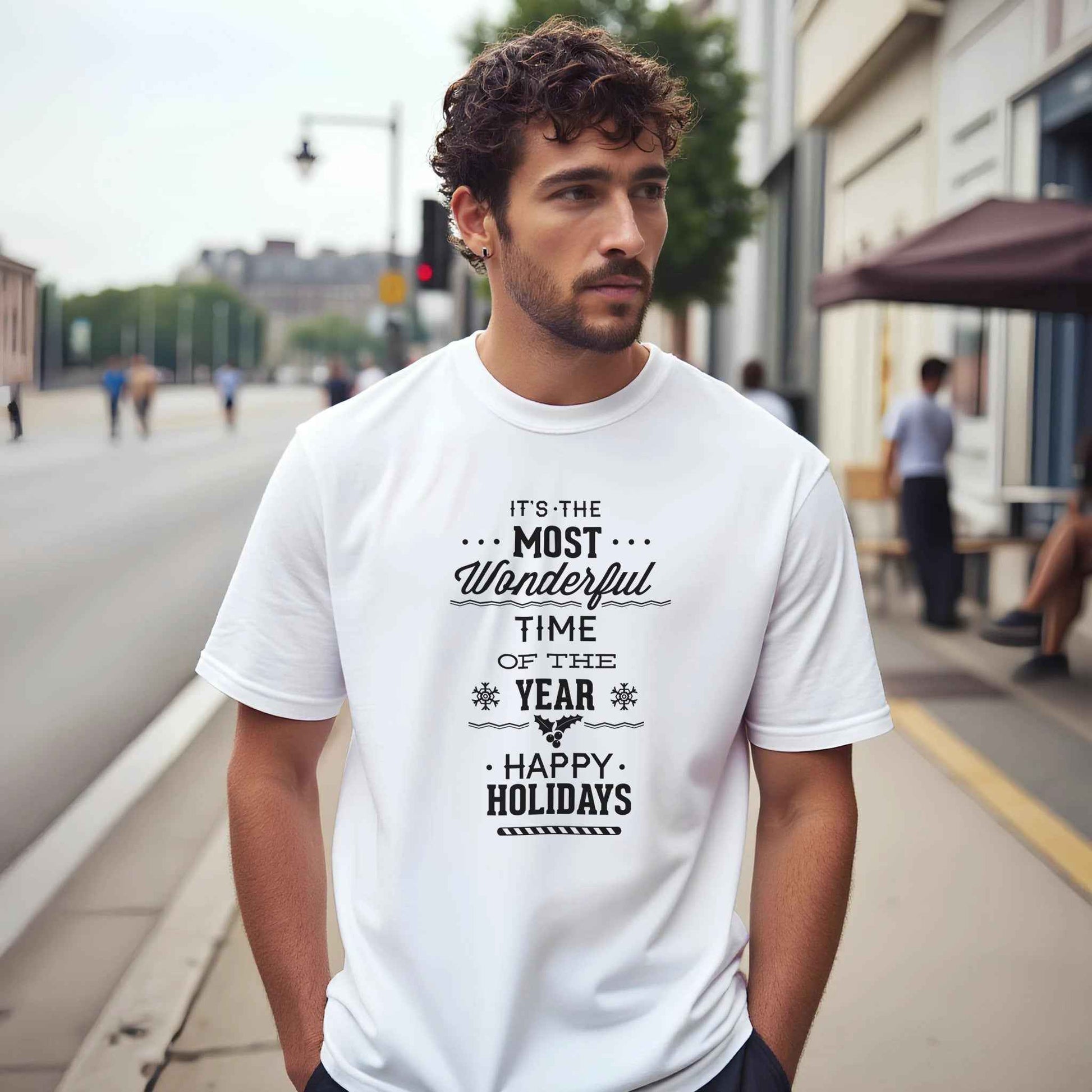 It's the Most Wonderful Time of the Year – Festive Holiday Graphic Tee