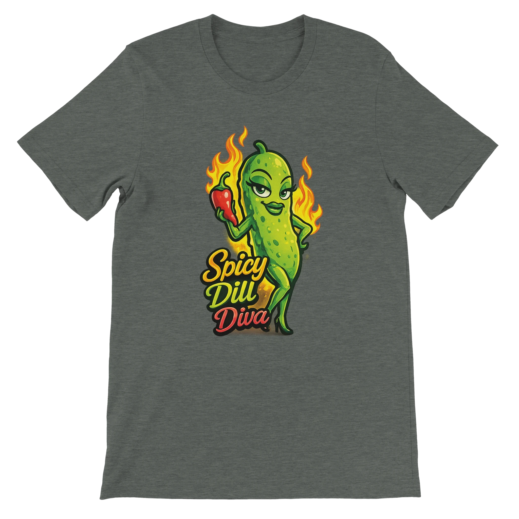 Spicy Dill Diva Pickle T-Shirt
