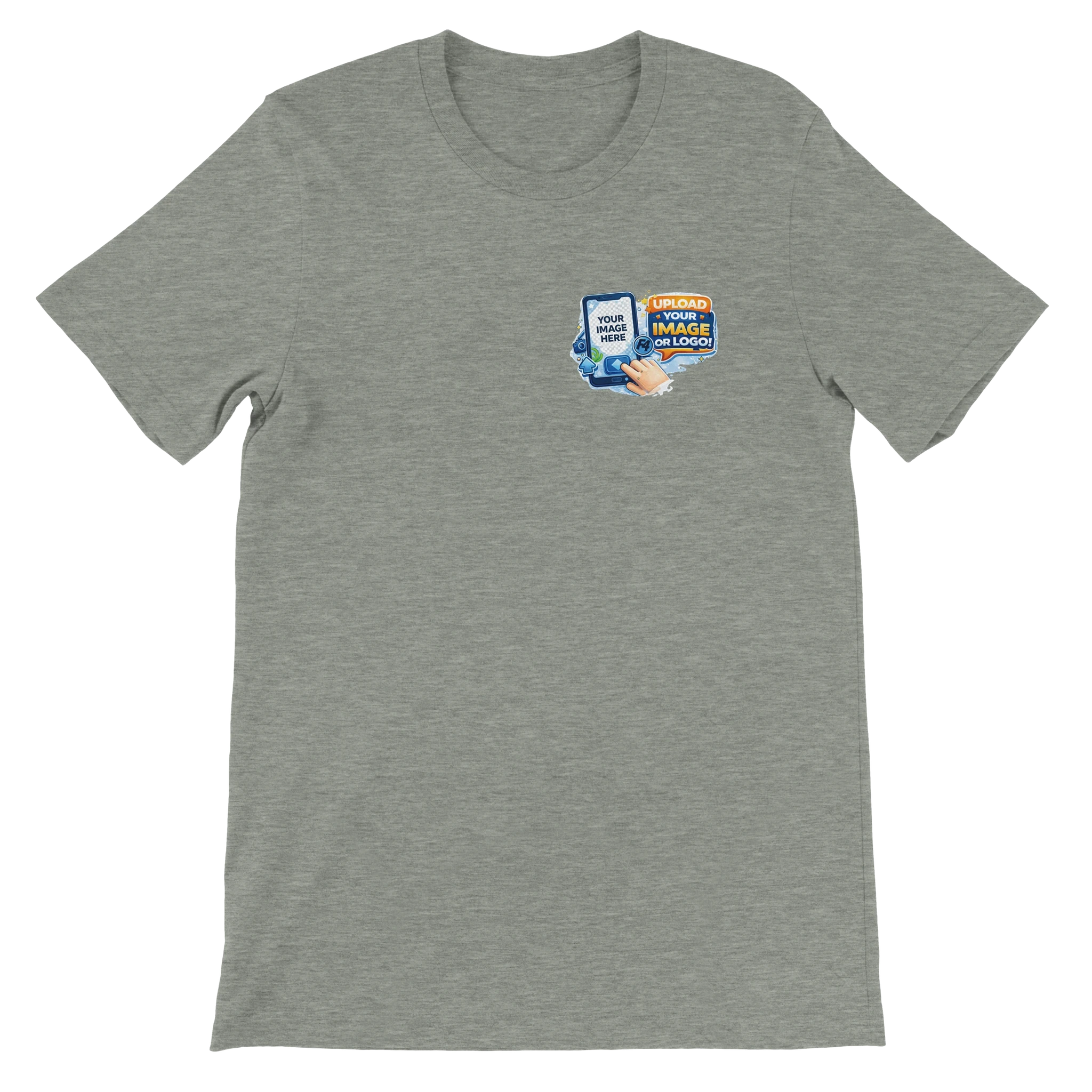 Custom Logo T-Shirt – Front & Back Print