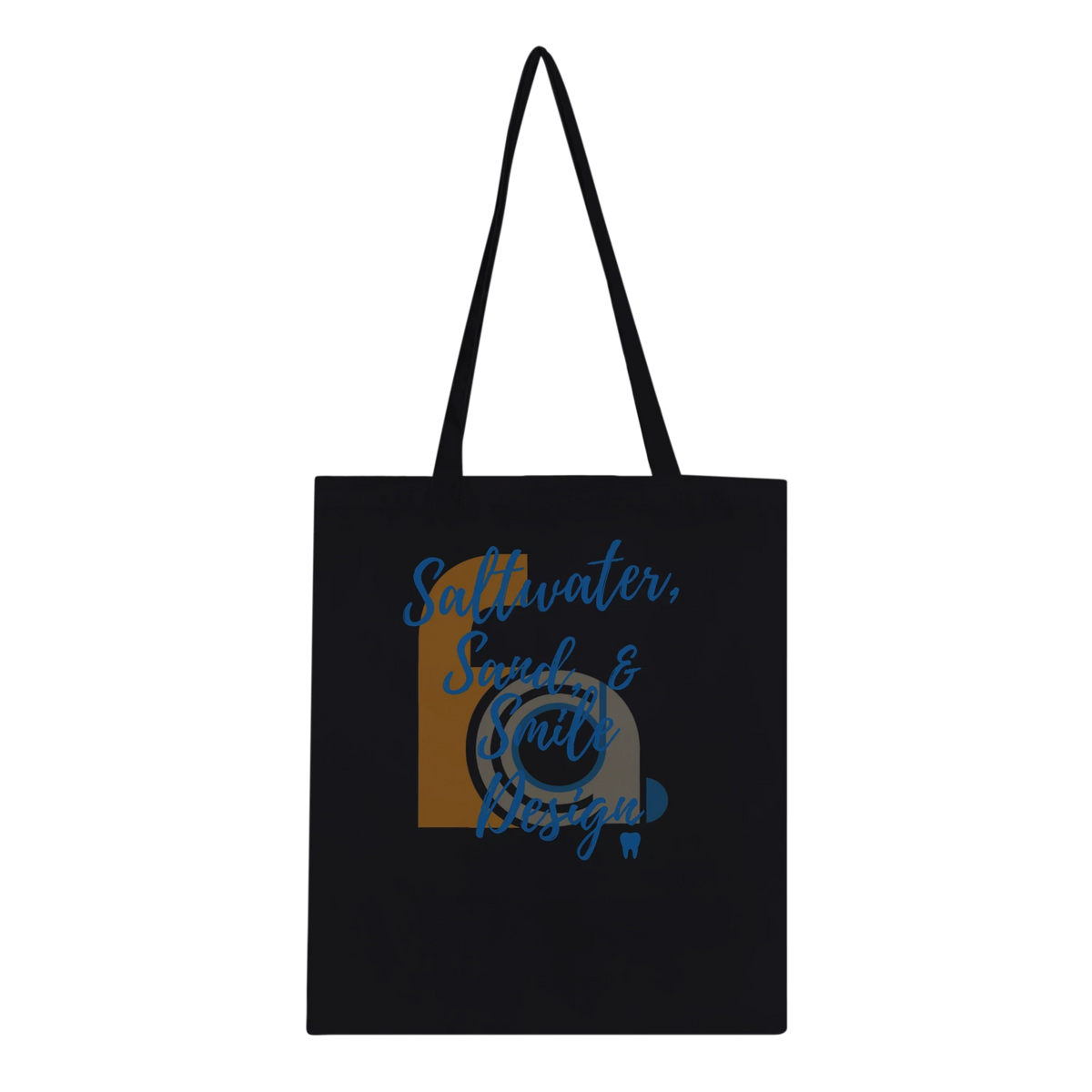FACD Saltwater Sand Smile Design Tote Bag