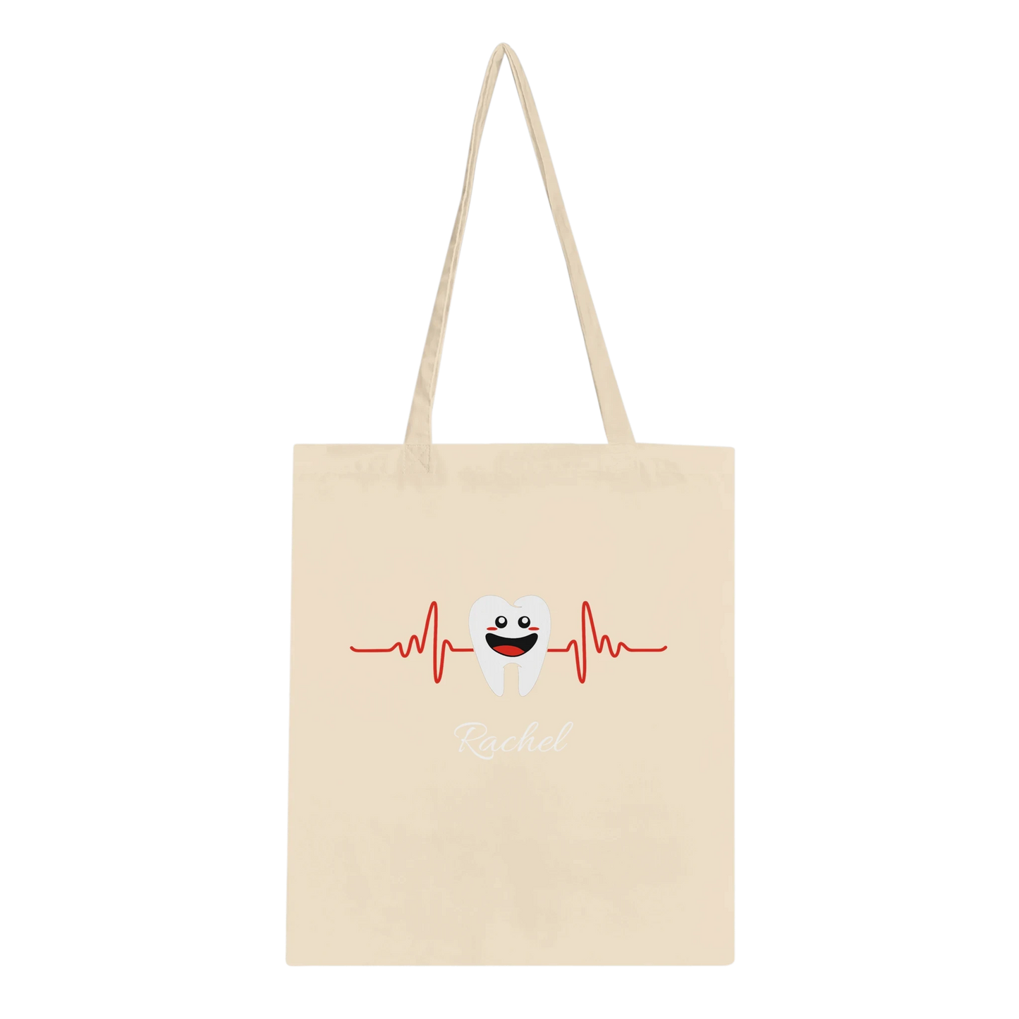 Dental Tooth Flag Personalized Tote Bag