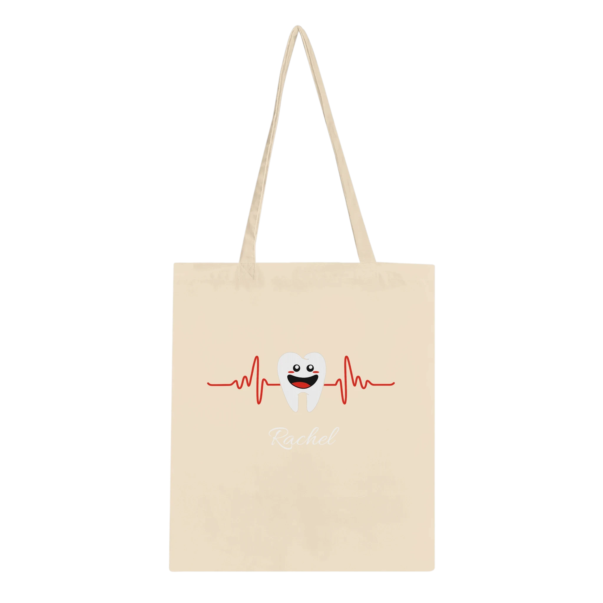 Dental Tooth Flag Personalized Tote Bag