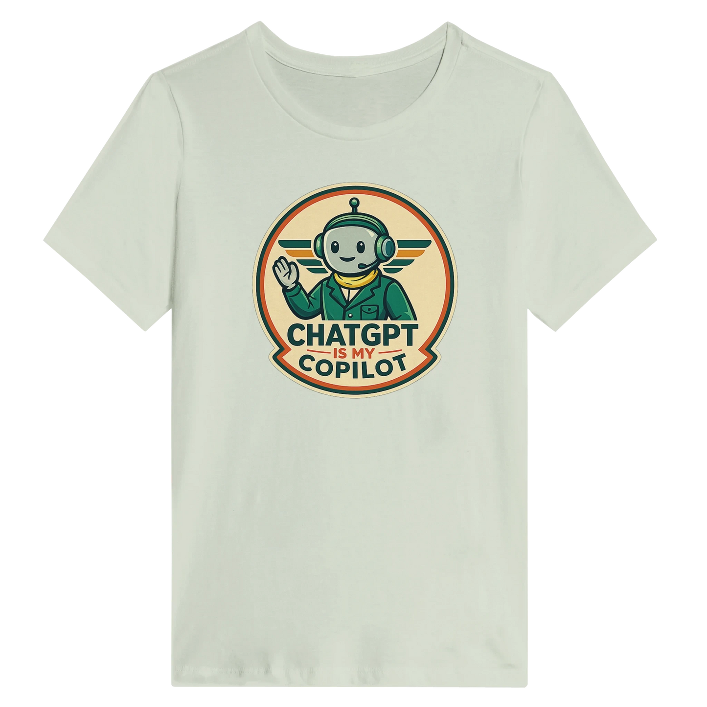 Women’s AI Co-Pilot Retro Tech T-Shirt