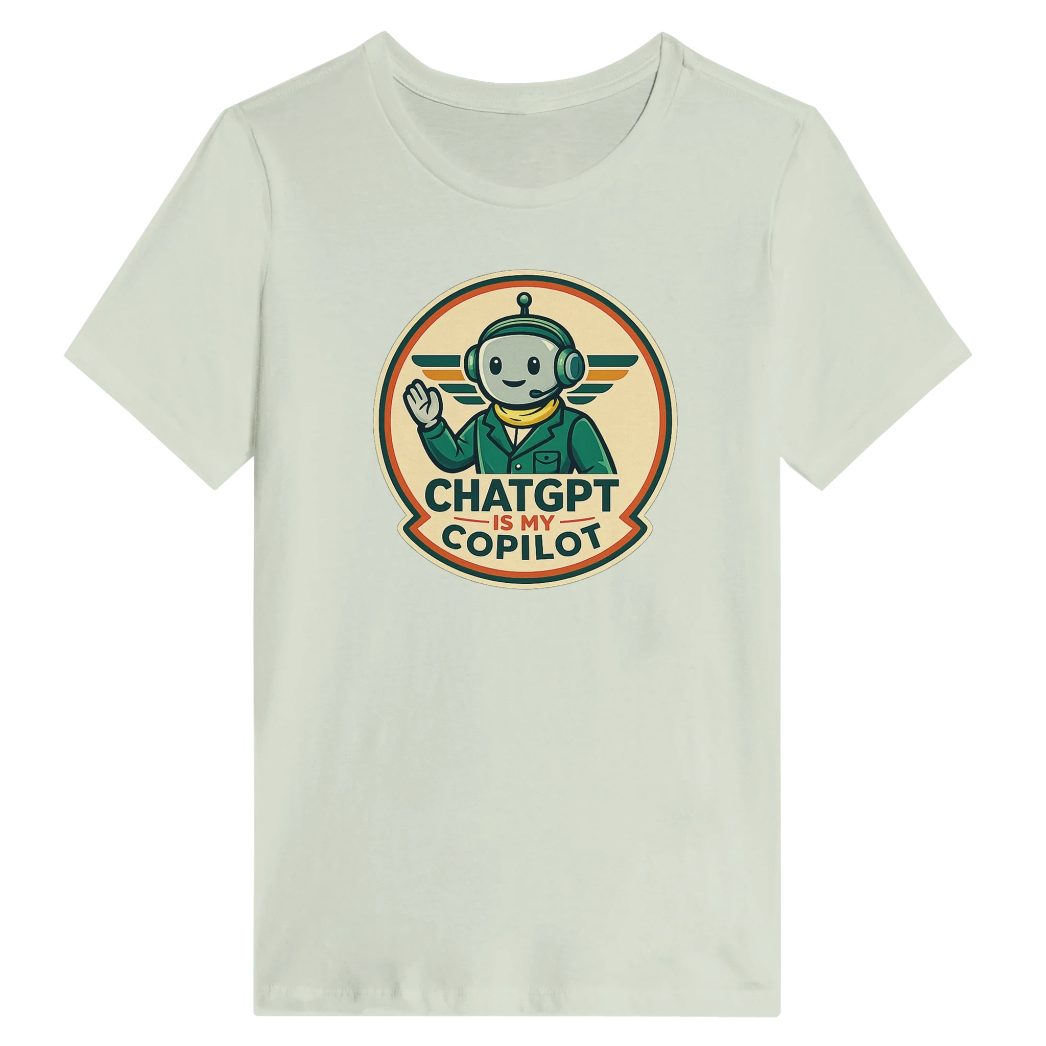 Women’s AI Co-Pilot Retro Tech T-Shirt