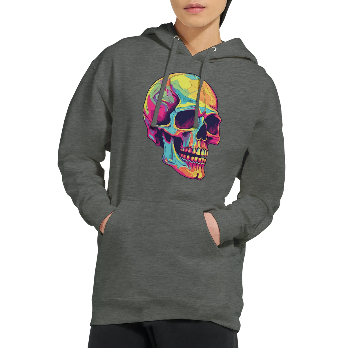 Neon Skull Hoodie