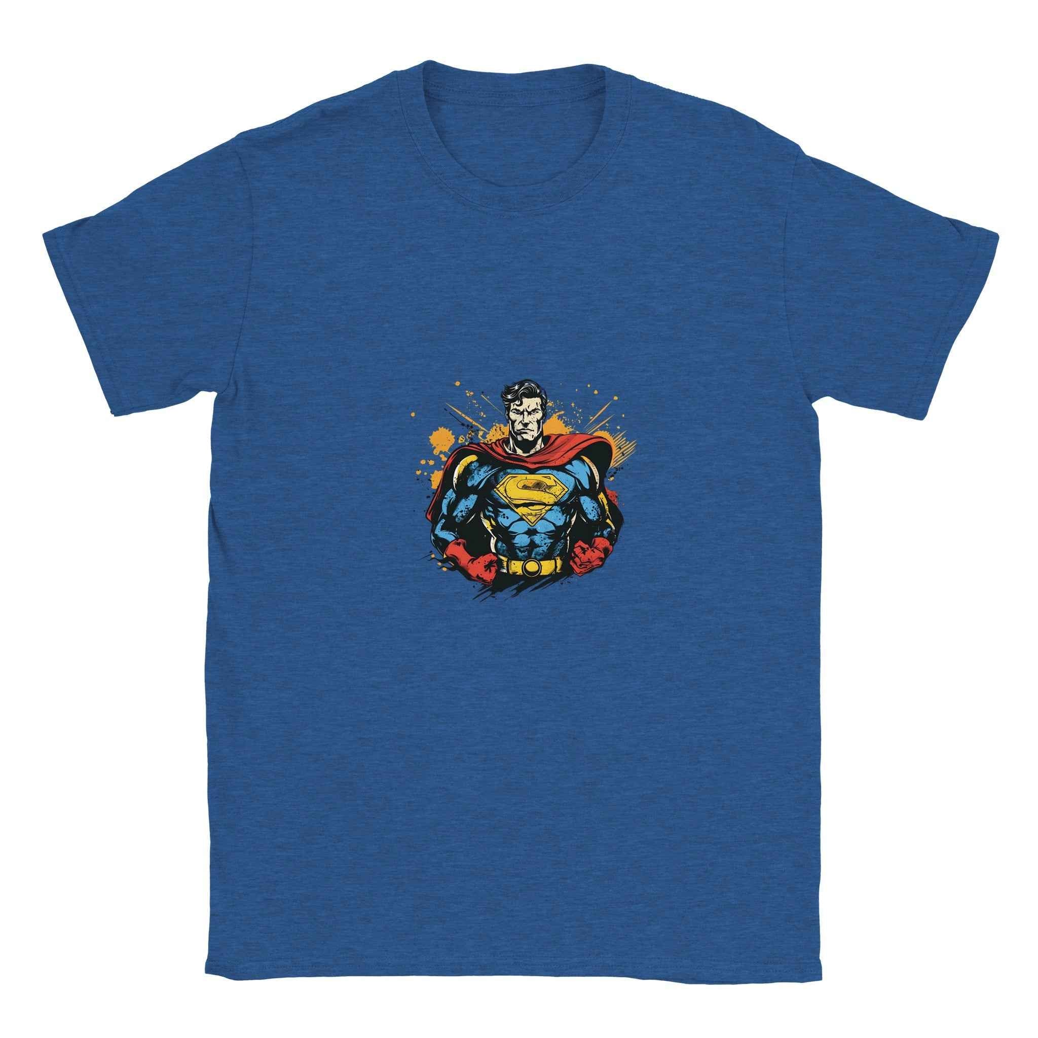 Superman T-Shirt – Heroic Comic-Inspired Graphic Tee in Classic Colors