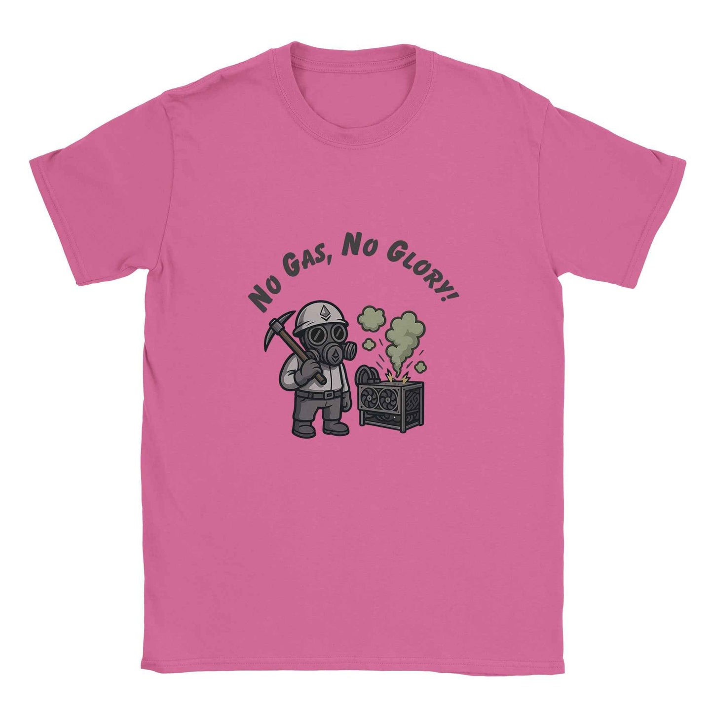 Ethereum Mining T-Shirt – No Gas, No Glory!