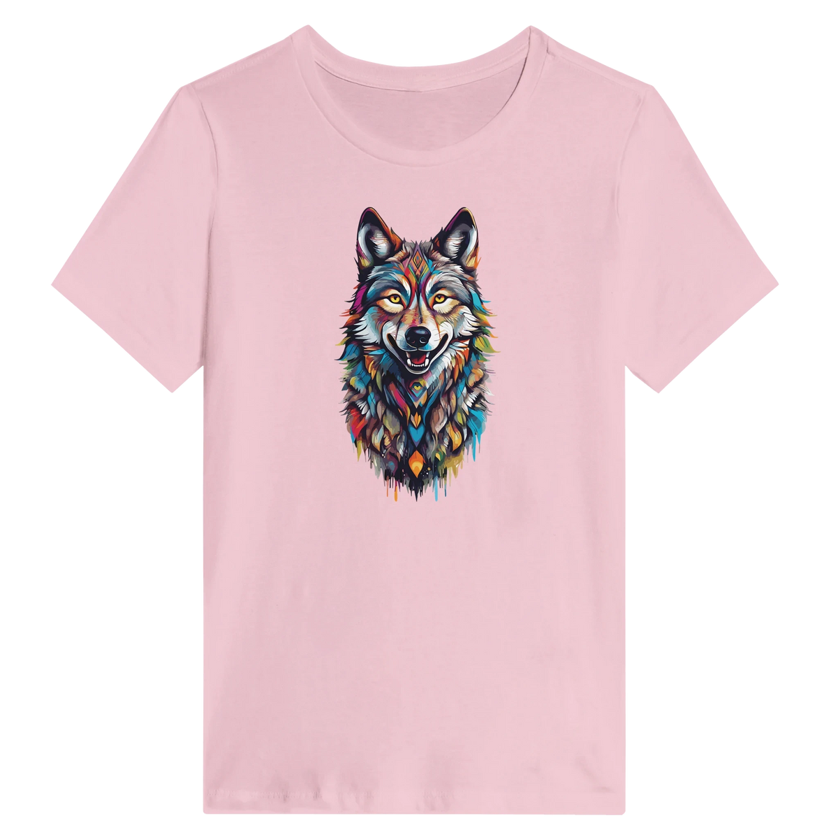 Women’s Cosmic Wolf Graphic T-Shirt