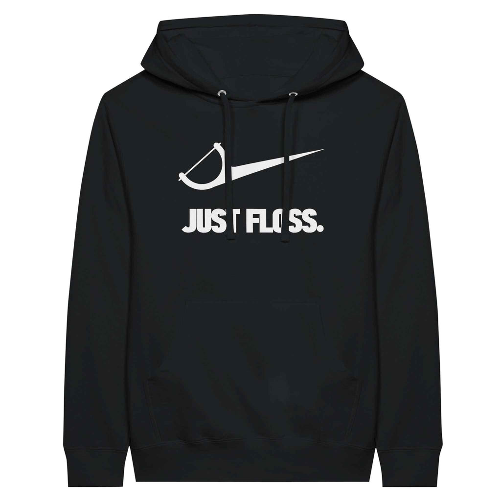 Funny Dental Floss Hoodie – Just Floss Dental Humor Tee