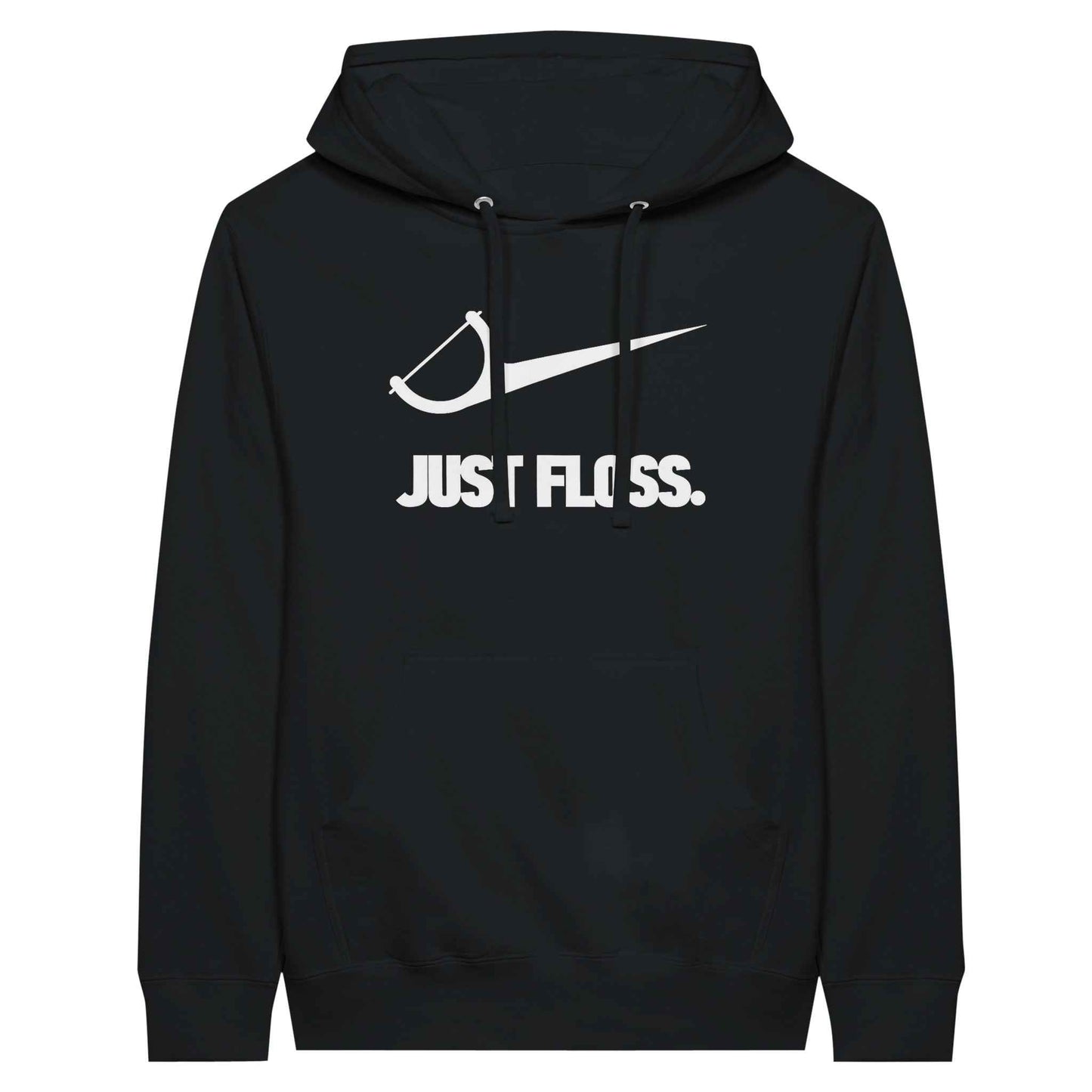 Funny Dental Floss Hoodie – Just Floss Dental Humor Tee