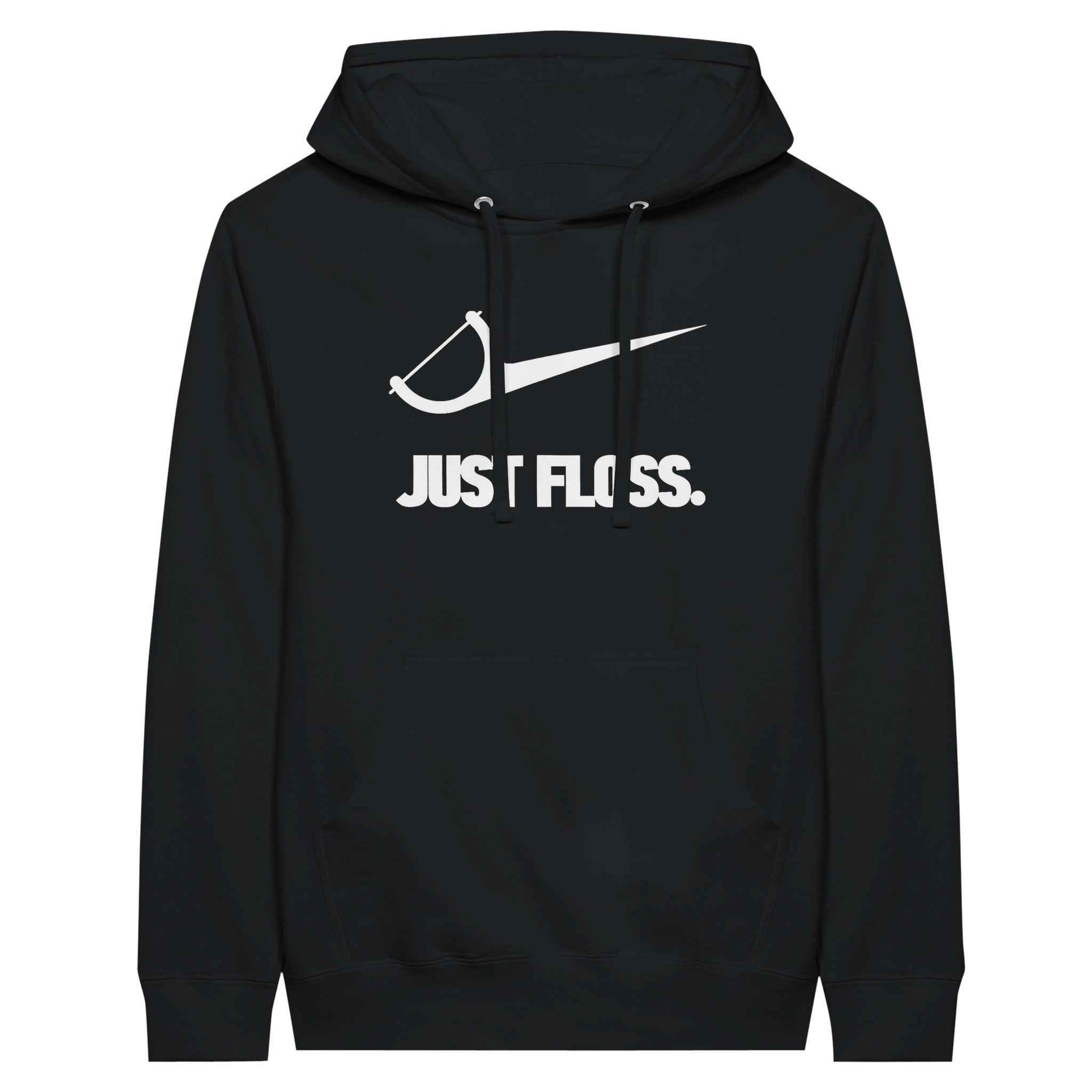 Funny Dental Floss Hoodie – Just Floss Dental Humor Tee