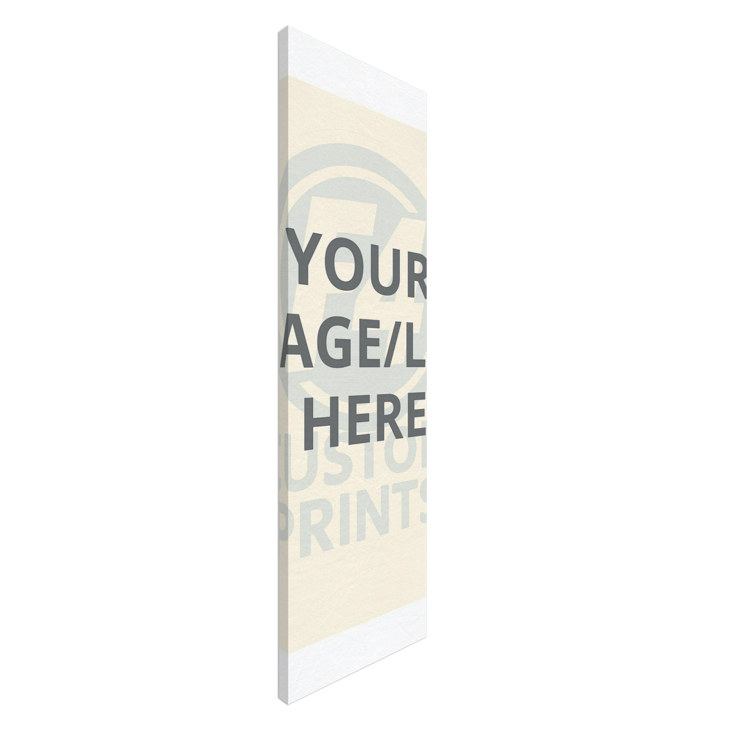 Upload Your Image or Logo Canvas – Custom Personalized Wall Art - F4 Custom Prints