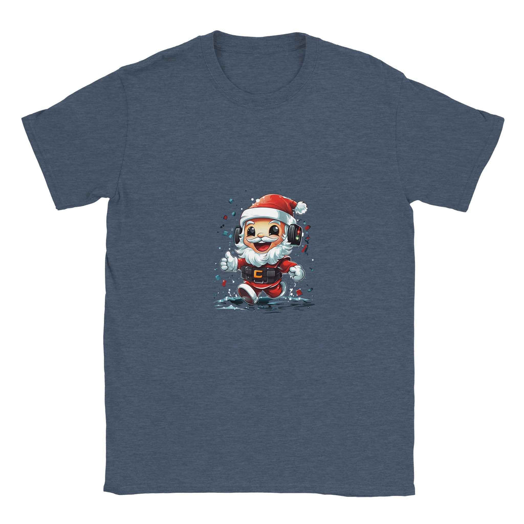 DJ Santa Claus Christmas Shirt – Festive Holiday Graphic Tee for Music Lovers