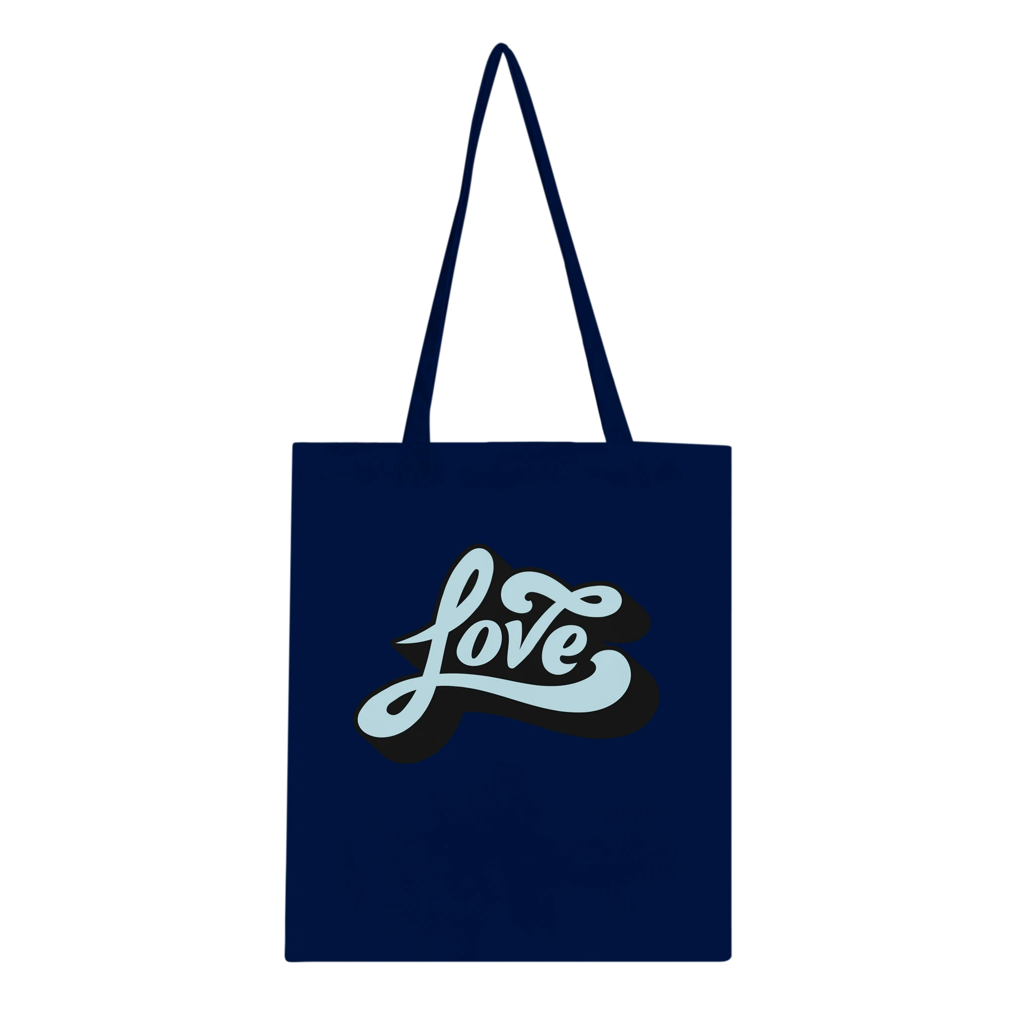 Love Script Tote Bag