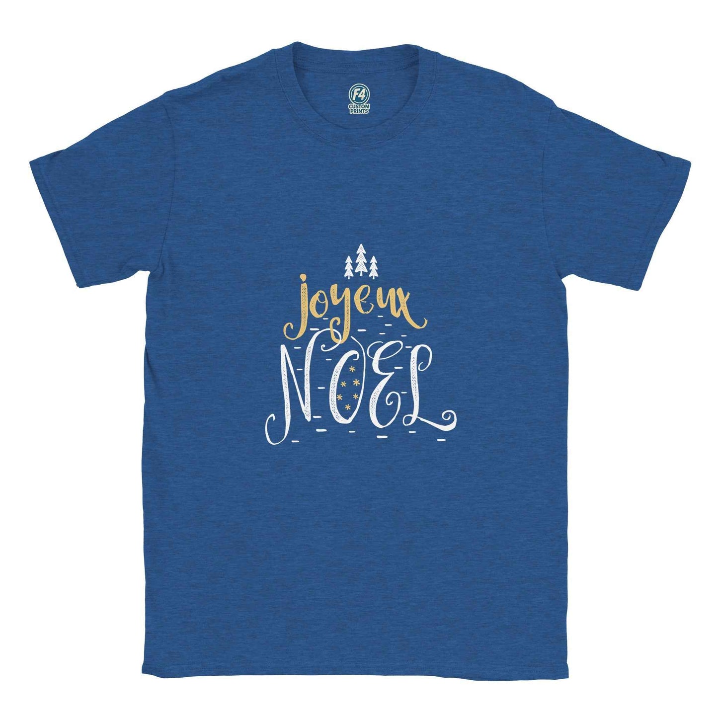 Joyeux Noël Script Tee – Festive French Holiday Graphic T-Shirt in Multiple Colors