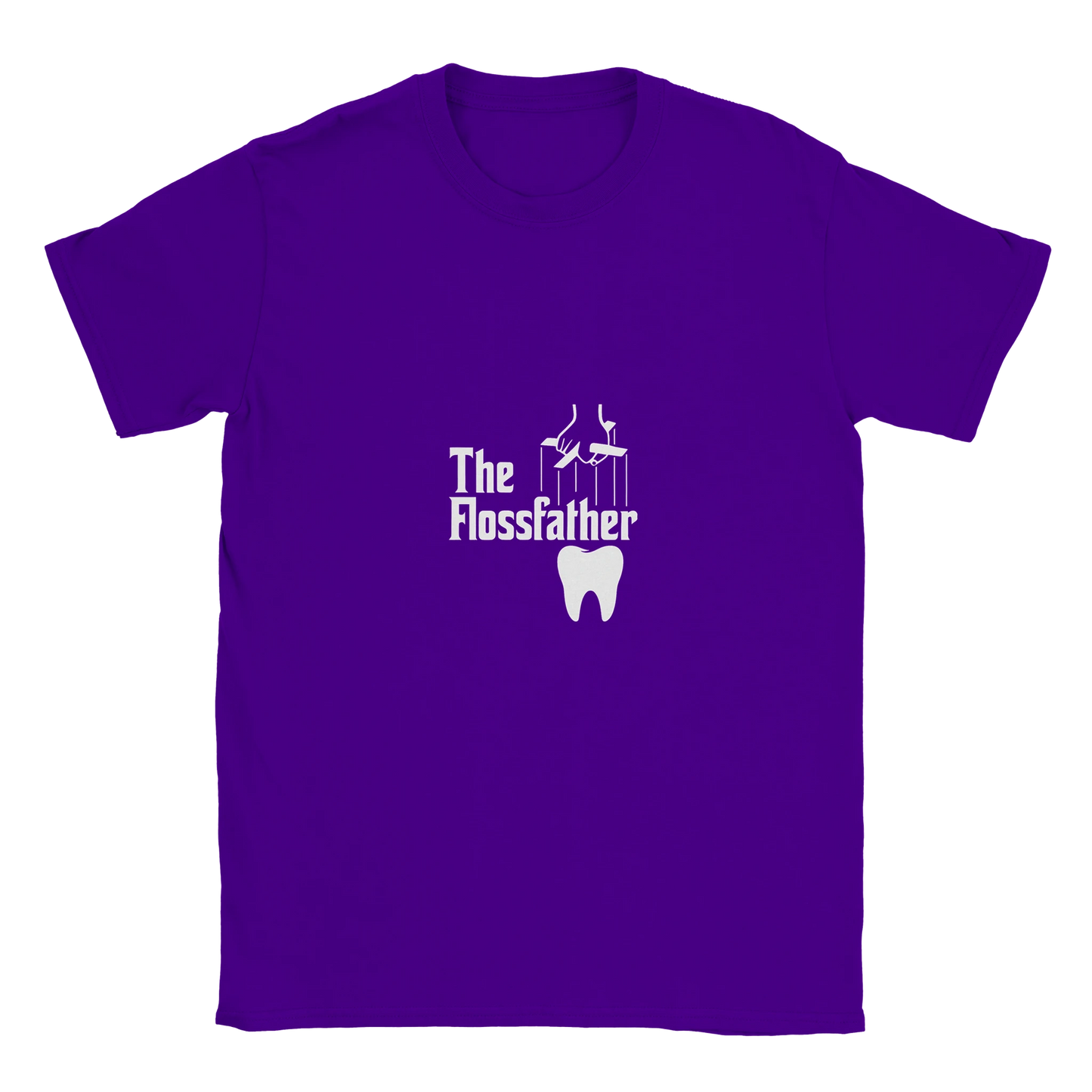 The Flossfather T-Shirt – Funny Dental Unisex Tee - F4 Custom Prints