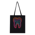 Neon Tooth Tote Bag