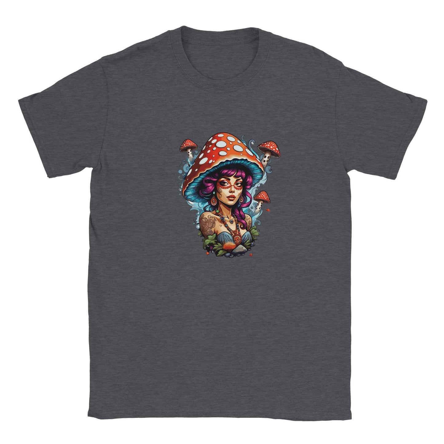 Mushroom Queen Graphic Tee – Premium Comfort & Bold Style for Everyday Wear