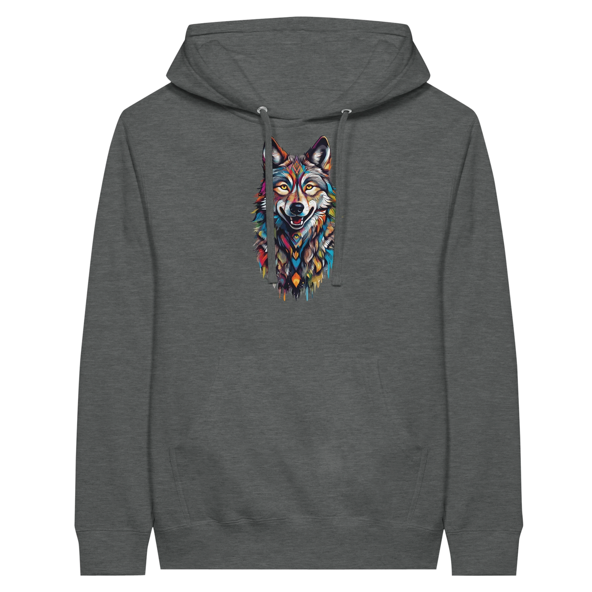 Cosmic Wolf Graphic Hoodie