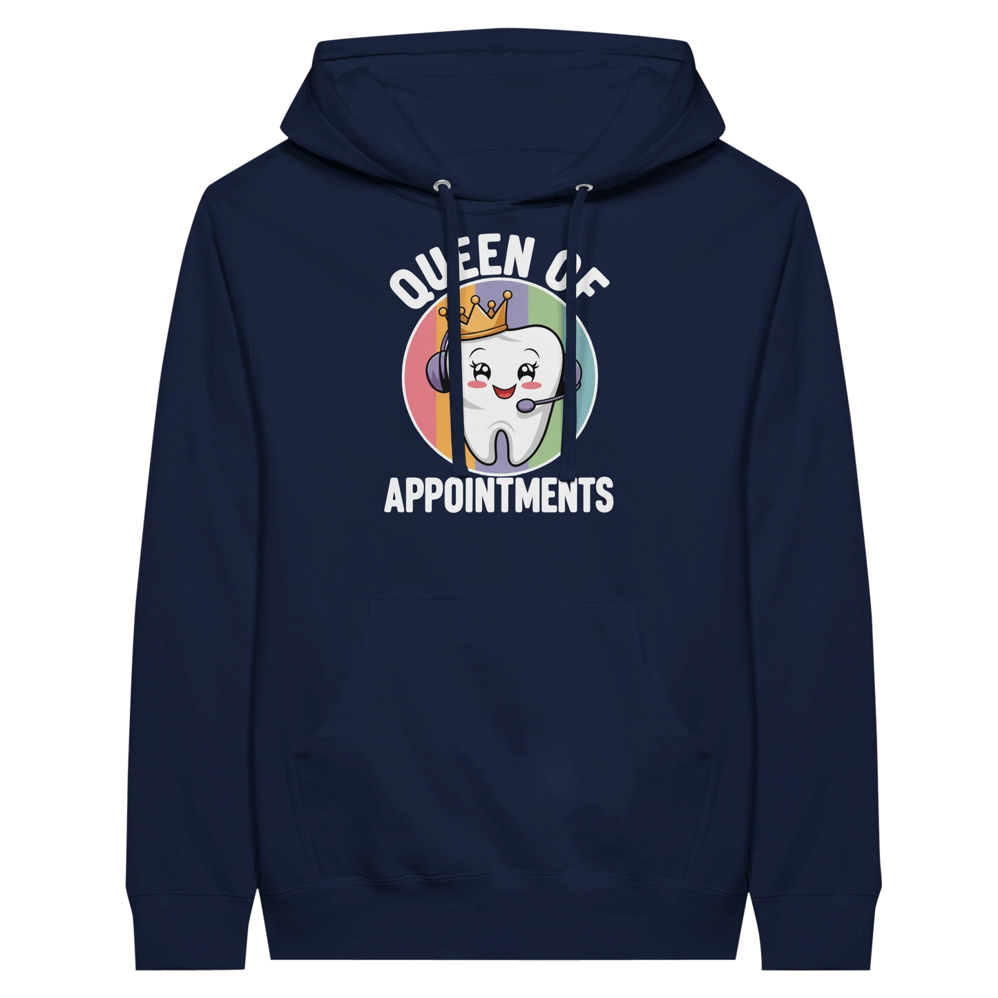 Dental Receptionist Hoodie – Queen of Appointments Tee