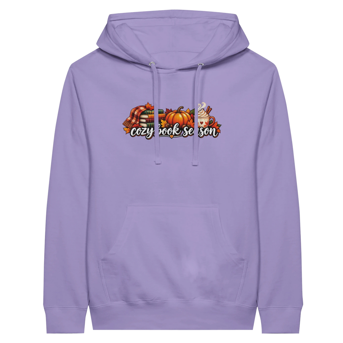 Cozy Book Season Fall Reading Hoodie