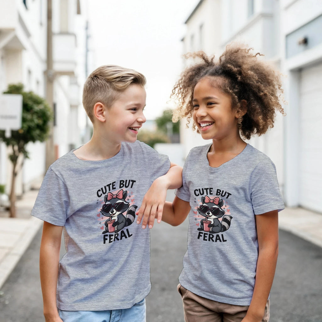 Kids Cute But Feral T-Shirt