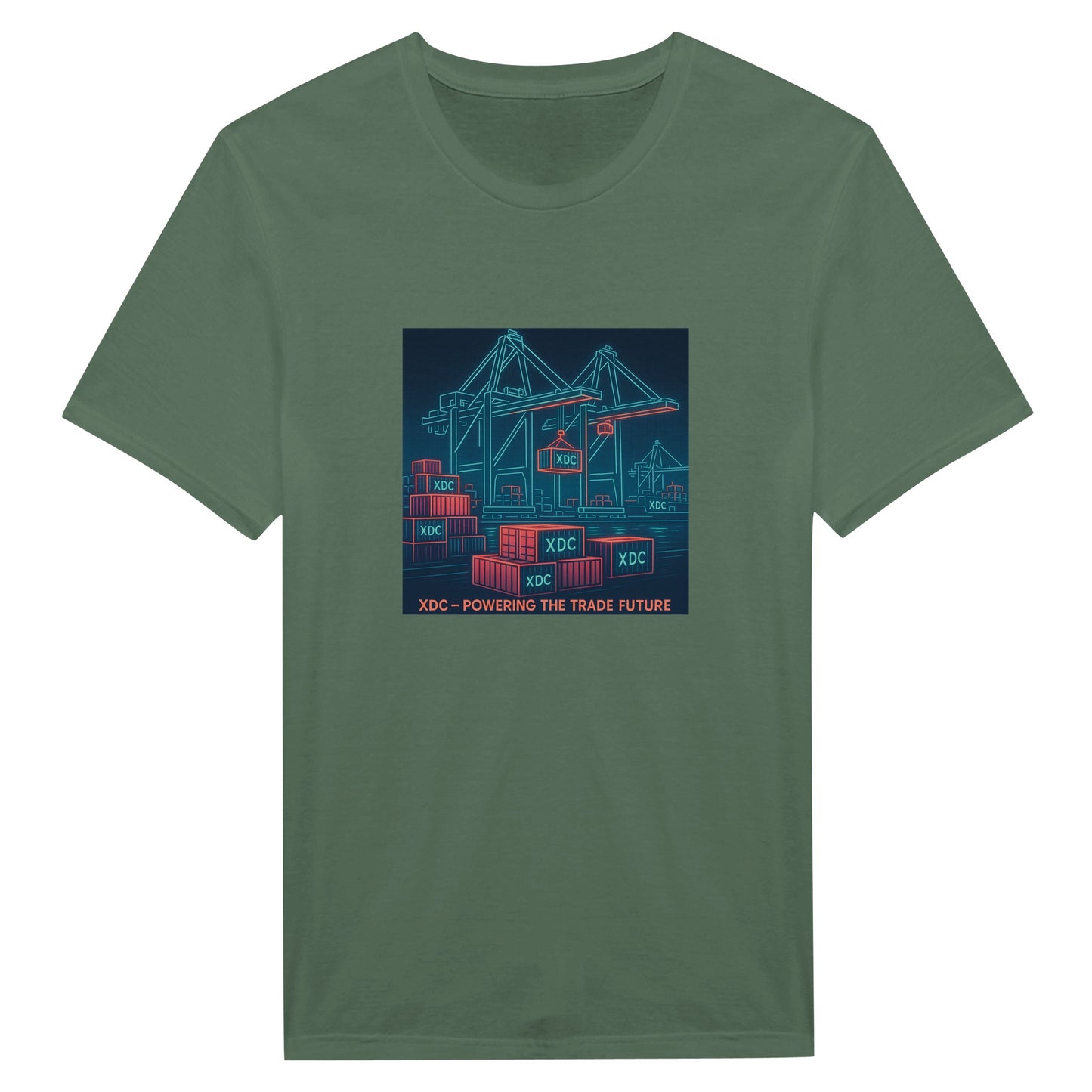 XDC Network Retro T-Shirt – Digital Trade Future Crypto Tee - F4 Custom Prints
