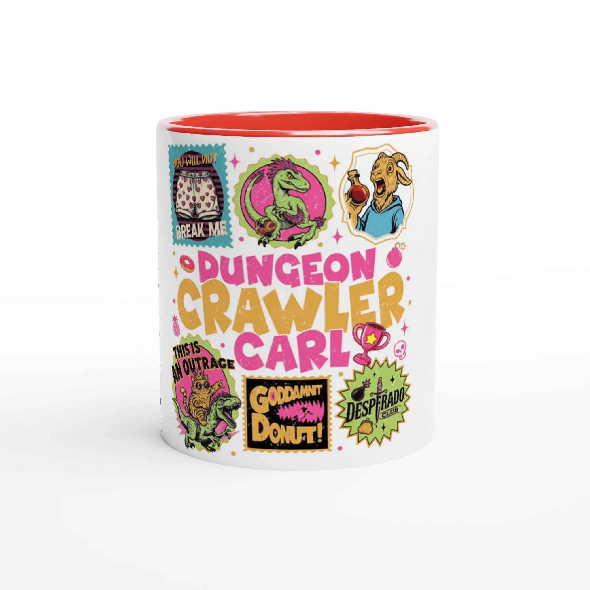 Dungeon Crawler Carl 11oz Coffee Mug with Color Inside