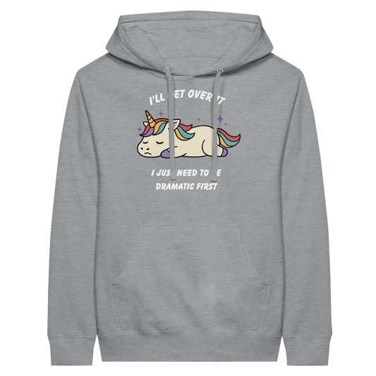 Dramatic Unicorn Hoodie