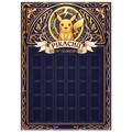 Pikachu 30th Anniversary Card Display Poster | Vintage Gold Collector Edition