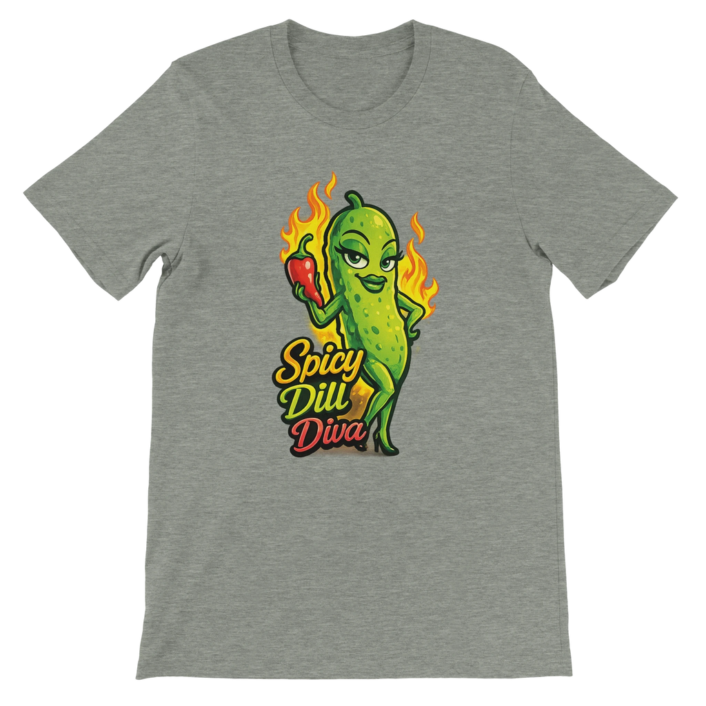 Spicy Dill Diva Pickle T-Shirt