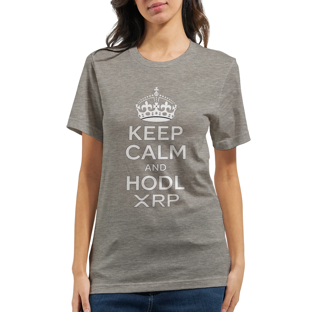 Keep Calm and HODL XRP T-Shirt