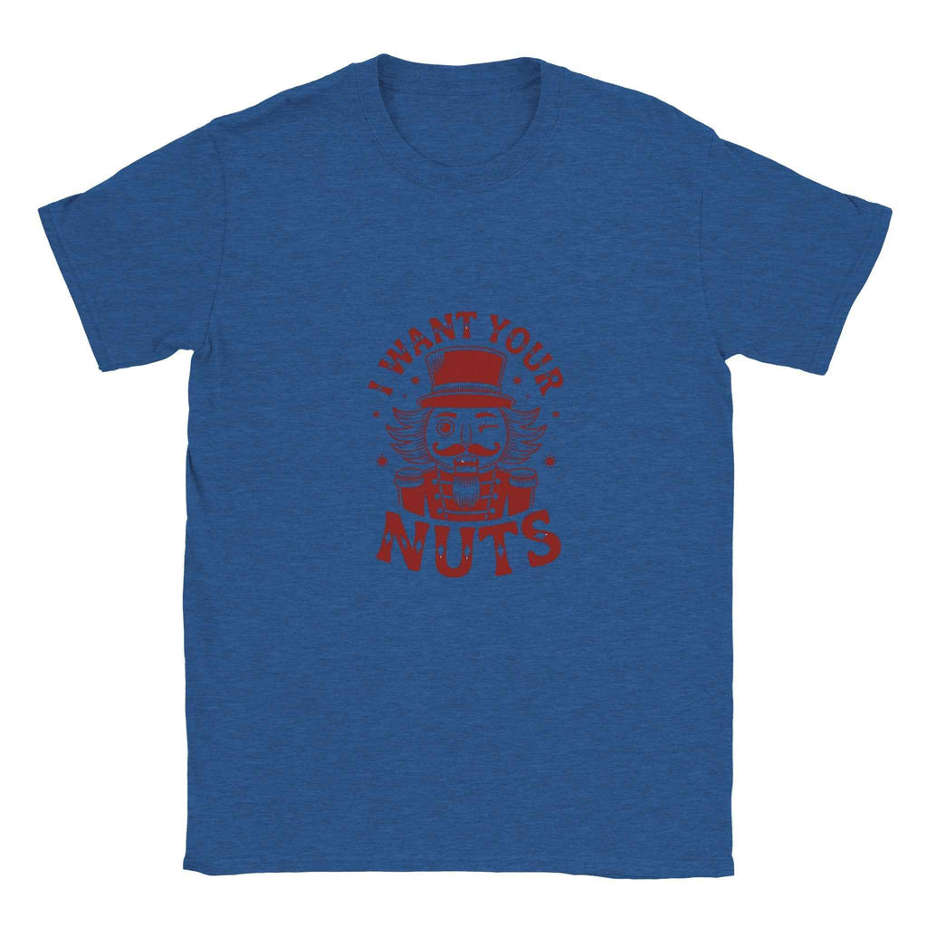 Witty Nutcracker Christmas Tee – Festive Holiday Graphic Tee for Bold Style & Comfort