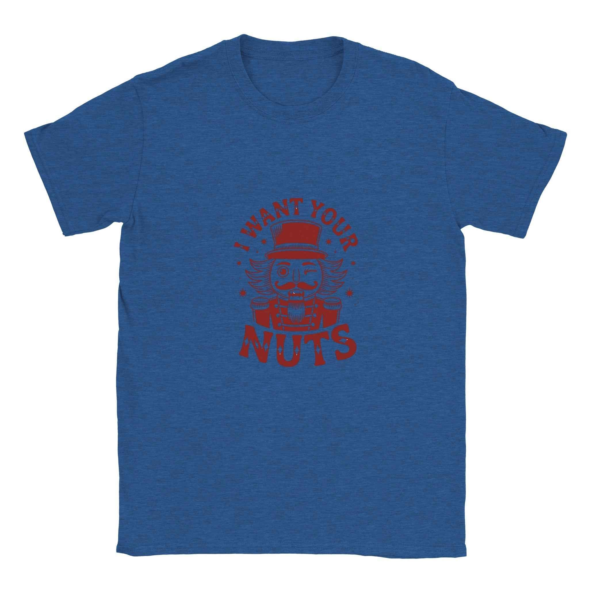 Witty Nutcracker Christmas Tee – Festive Holiday Graphic Tee for Bold Style & Comfort