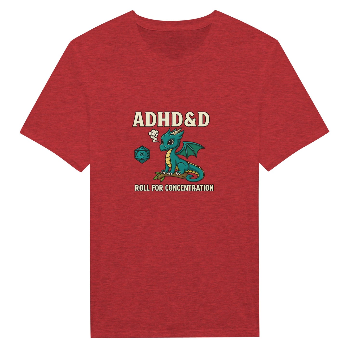 ADHD&D Roll for Concentration Shirt - F4 Custom Prints