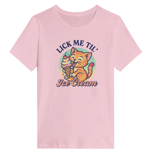 Women’s Til’ Ice Cream Cat T-Shirt