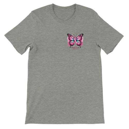 Breast Cancer Warrior Butterfly Shirt